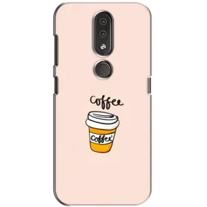 Чехол с изображением вкусной еды для Nokia 4.2 (Кружка кофе)