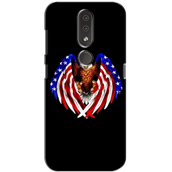 Чехол с рисунком «Крылья США» для Nokia 4.2 Чехол с рисунком «Крылья США» для Nokia 4.2