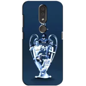 Чехлы с ТОП Футбольными клубами на Nokia 4.2 (Кубок ЛЧ)