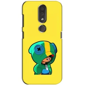 Чохол Бравл Старс для Nokia 4.2 (Леон (LEON))
