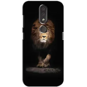 Чохол з картинкою на Nokia 4.2 (Гарний Лев)