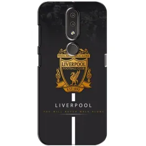 Силиконовые Чехлы принт Футбол на Nokia 4.2 (Liverpool)