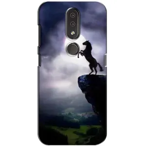 Чохли з зображенням різних тварин на Nokia 4.2 (Кінь)