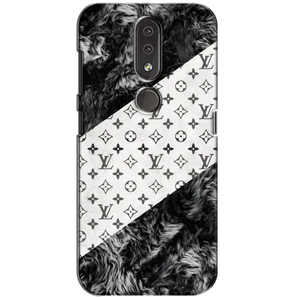 Чехол с рисунком «LV на белом» для Nokia 4.2 Чехол с рисунком «LV на белом» для Nokia 4.2