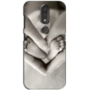 Чехол с рисунком «Любящие руки» для Nokia 4.2