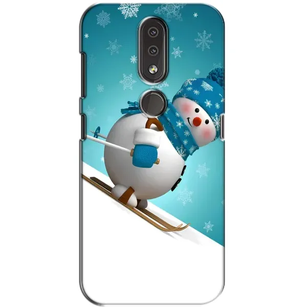Чехол с рисунком «Лыжник» для Nokia 4.2 Чехол с рисунком «Лыжник» для Nokia 4.2