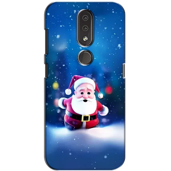 Чехол с рисунком «Маленький Дед Мороз» для Nokia 4.2