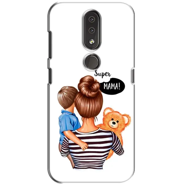 Чехол с рисунком «Мама и сын» для Nokia 4.2 Чехол с рисунком «Мама и сын» для Nokia 4.2