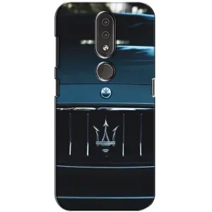 Чехлы с тематикой "Крутые машины" на Nokia 4.2 (Maserati auto)