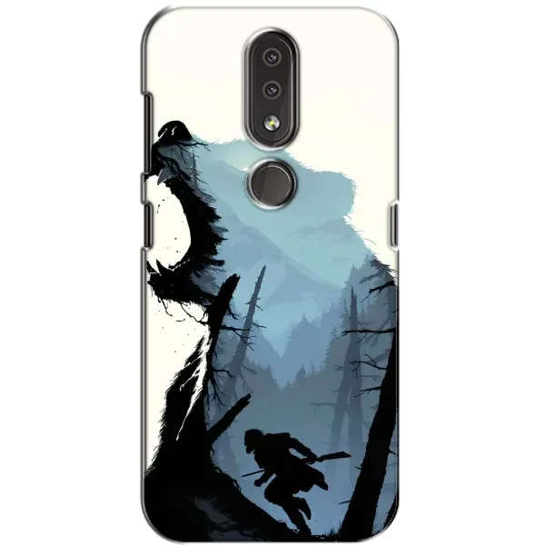 Чехол с рисунком «Медведь и лес» для Nokia 4.2 Чехол с рисунком «Медведь и лес» для Nokia 4.2