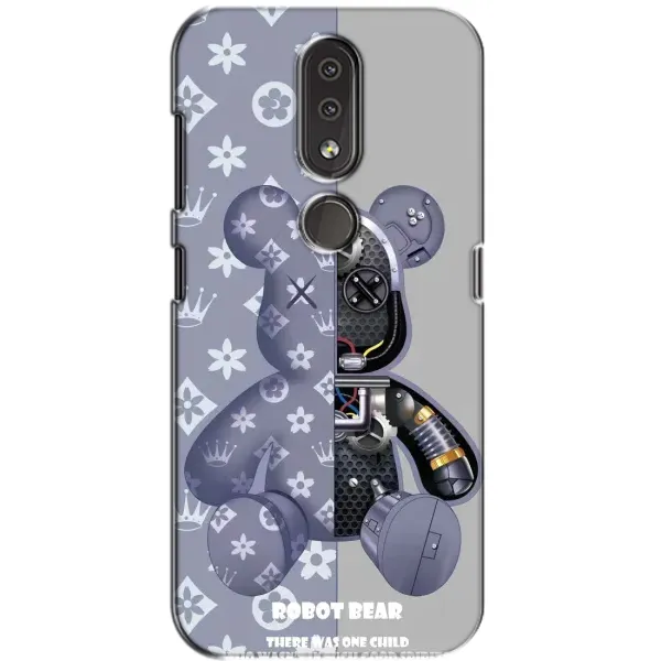 Чехол с рисунком «Медведь Louis Vuitton» для Nokia 4.2