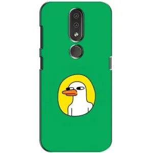 Чехол с рисунком «Мем Утка» для Nokia 4.2