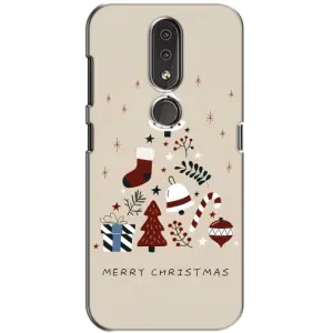 Чехол Санта Клаус для Nokia 4.2 (Merry Christmas)