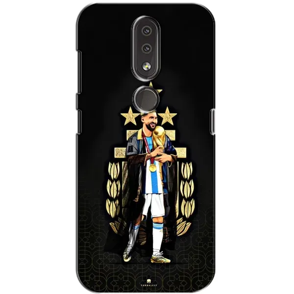 Чехол с рисунком «Месси король» для Nokia 4.2 Чехол с рисунком «Месси король» для Nokia 4.2