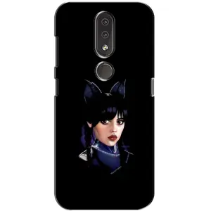 Чехлы с принтом Уэнсдей на Nokia 4.2 (Милая Уэнсдей)