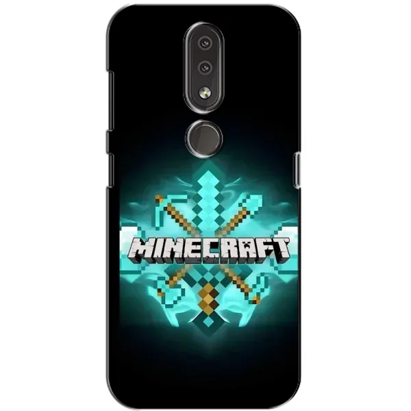 Чехол с рисунком «MineCraft 2» для Nokia 4.2