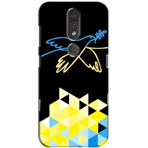 Чехол с рисунком «Мир для Украины» для Nokia 4.2 Чехол с рисунком «Мир для Украины» для Nokia 4.2