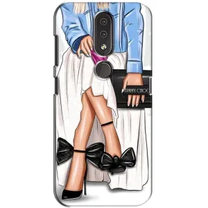 Силіконовый Чохол на Nokia 4.2 з картинкой Модных девушек (Мода)