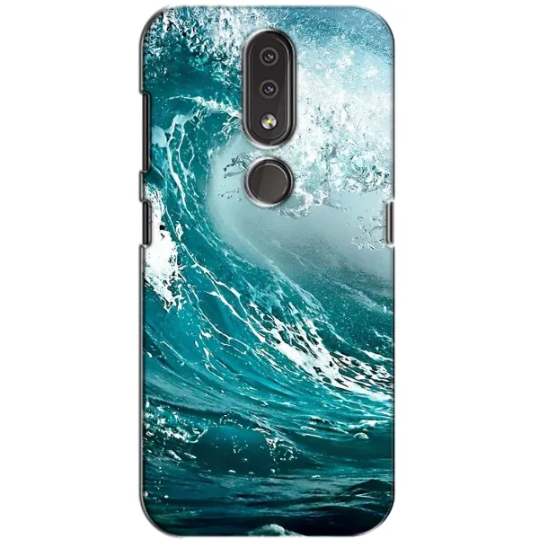 Чехол с рисунком «Морская волна» для Nokia 4.2 Чехол с рисунком «Морская волна» для Nokia 4.2