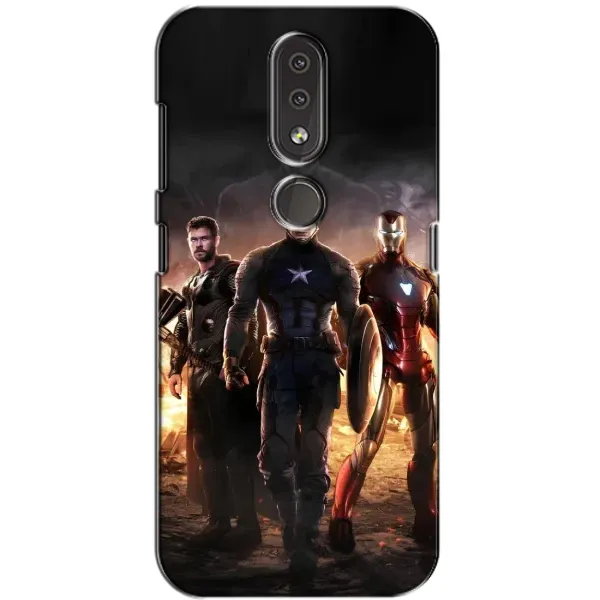 Чехол с рисунком «Мстители» для Nokia 4.2