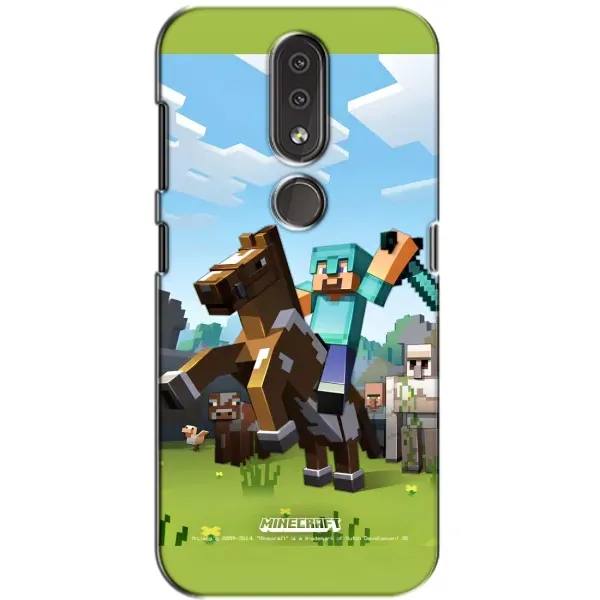 Чехол с рисунком «На коне» для Nokia 4.2 Чехол с рисунком «На коне» для Nokia 4.2
