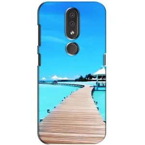 Чехол с рисунком «Набережная» для Nokia 4.2