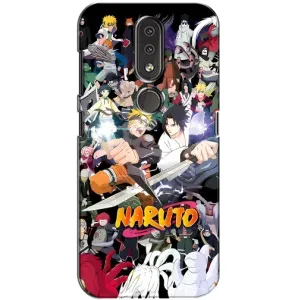 Купить Чехлы на телефон с принтом Anime для Nokia 4.2 (Наруто постер)