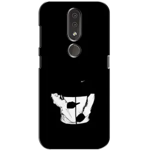 Силиконовый Чехол на Nokia 4.2 с картинкой Nike (Nike стиль)