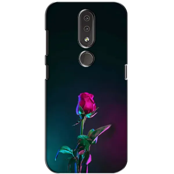 Чехол с рисунком «Ночная роза» для Nokia 4.2 Чехол с рисунком «Ночная роза» для Nokia 4.2