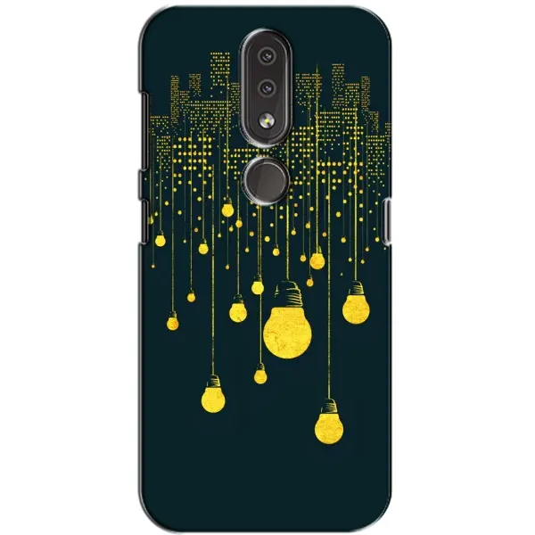 Чехол с рисунком «Ночной город» для Nokia 4.2 Чехол с рисунком «Ночной город» для Nokia 4.2