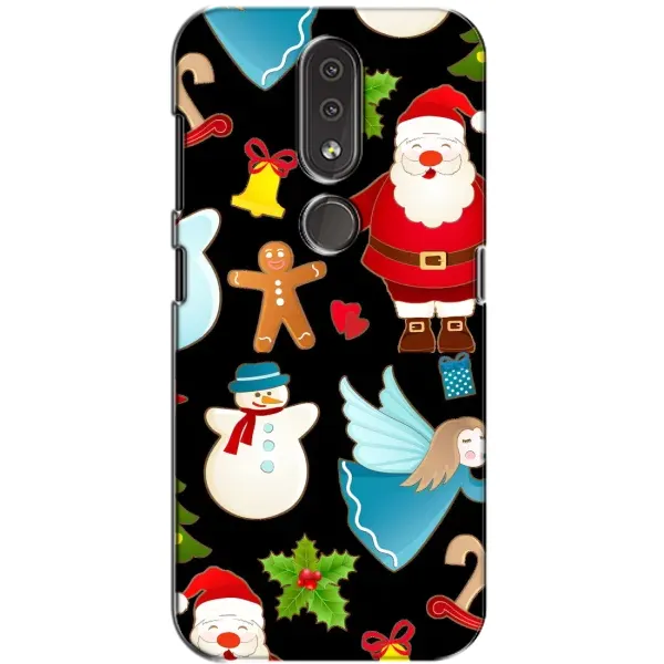 Чехол с рисунком «Новогодний дизайн» для Nokia 4.2 Чехол с рисунком «Новогодний дизайн» для Nokia 4.2