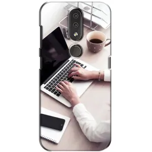 Силіконовий бампер (Працівники) на Nokia 4.2 (Офісний працівник)