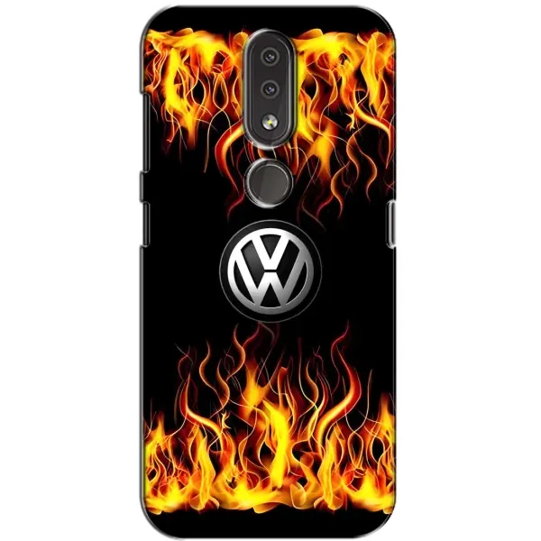 Чехол с рисунком «Огненный Лого» для Nokia 4.2 Чехол с рисунком «Огненный Лого» для Nokia 4.2