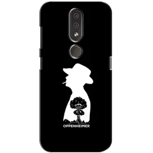 Чехол Оппенгеймер / Oppenheimer на Nokia 4.2 (Oppenheimer)