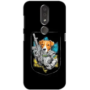 Чехол с принтом для Nokia 4.2 (Патрон Воин)