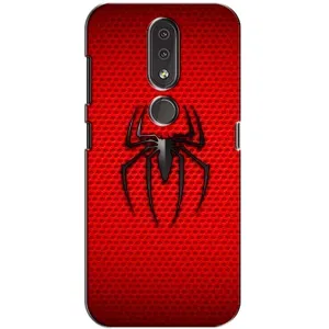 Чехол Супергерой Человека Паука на Nokia 4.2 (Паук марвел)