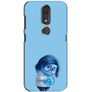 Чехол Головоломка для Nokia 4.2 - (AlphaPrint) (Печаль)