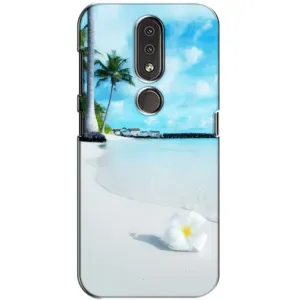 Чехол с рисунком «Пляж» для Nokia 4.2