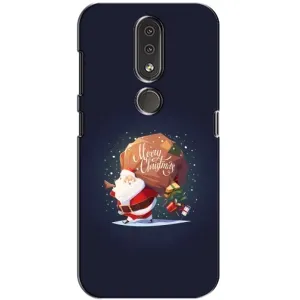 Чехол Санта Клаус для Nokia 4.2 (Подарки от Санты)