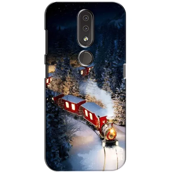 Чехол с рисунком «Поезд» для Nokia 4.2