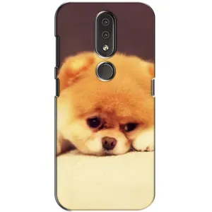 Чохол (ТПУ) Милі песики для Nokia 4.2 (Померанский шпіц)