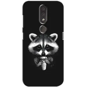 Силіконовий Чохол з Энотами на Nokia 4.2 (З кавою)