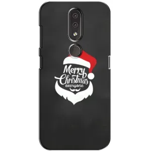 Чехол Санта Клаус для Nokia 4.2 (Санта Крисмас)