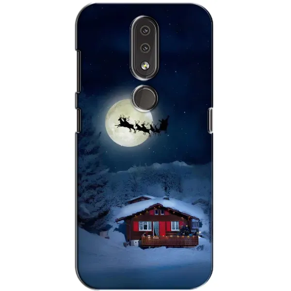 Чехол с рисунком «Санта» для Nokia 4.2 Чехол с рисунком «Санта» для Nokia 4.2