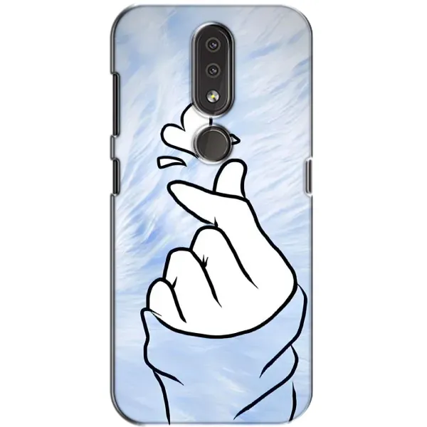 Чехол с рисунком «Сердечка знак» для Nokia 4.2 Чехол с рисунком «Сердечка знак» для Nokia 4.2