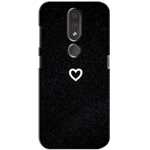 Чехлы с тематикой "Маленькие Сердечки" на Nokia 4.2 (Сердечко)