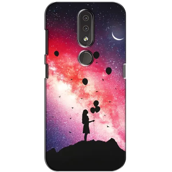 Чехол с рисунком «Шарики в небе» для Nokia 4.2 Чехол с рисунком «Шарики в небе» для Nokia 4.2