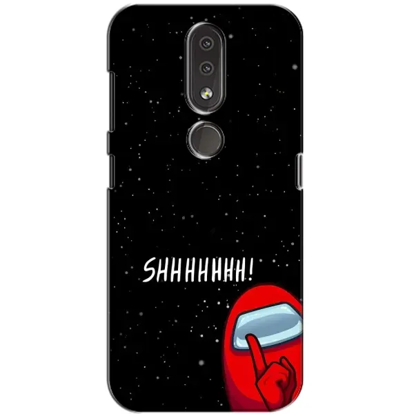 Чехол с рисунком «SHHHHH» для Nokia 4.2 Чехол с рисунком «SHHHHH» для Nokia 4.2
