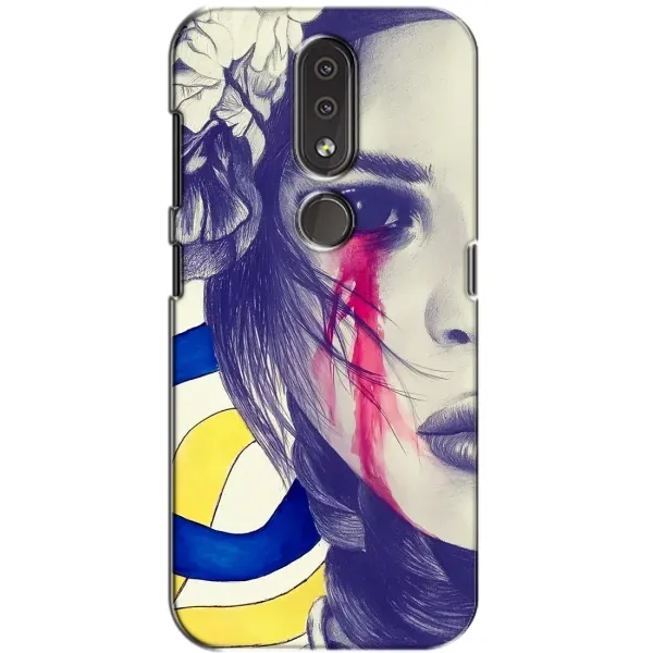 Чехол с рисунком «Слезы Украины» для Nokia 4.2 Чехол с рисунком «Слезы Украины» для Nokia 4.2