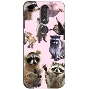 Силіконовий Чохол з Энотами на Nokia 4.2 (Смішні Єноти)